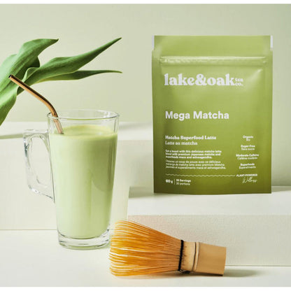 Mega Matcha + Adaptogens by Lake & Oak Tea Co.