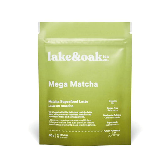 Mega Matcha + Adaptogens by Lake & Oak Tea Co.