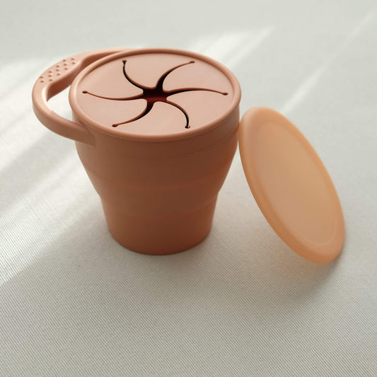 Miles Collapsible Silicone Snack Cup - by Juniper & Elliot