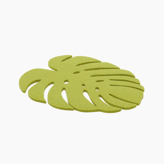 Monstera Leaf Trivet Pistachio Medium - Graf Lantz