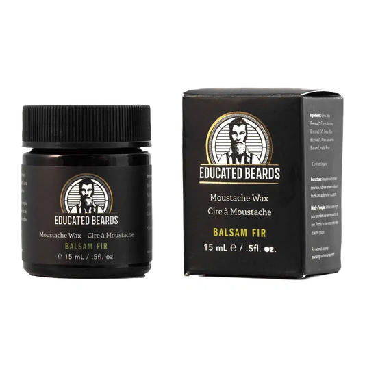 Moustache Wax Balsam Fir - Educated Beards