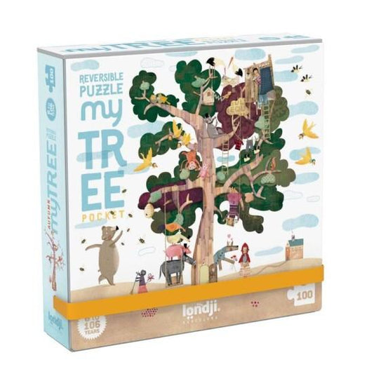 My Tree Reversible Pocket Puzzle 100pc by LONDJI