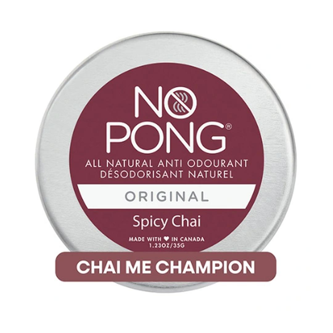 No Pong All-Natural Anti Odourant - Original Spicy Chai