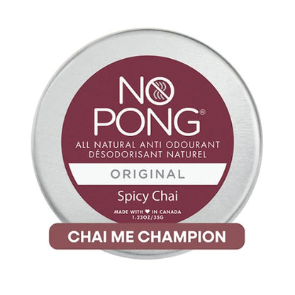 No Pong All-Natural Anti Odourant - Original Spicy Chai