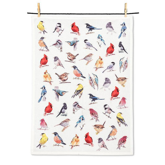 North American Birds Kitchen Towel