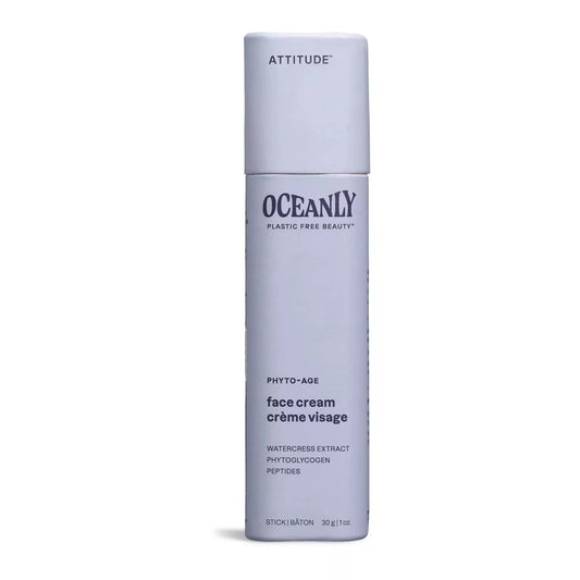 Oceanly Phyto-Age Solid Anti-Aging Face Cream with Peptides - by Attitude