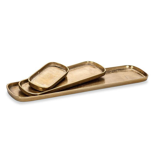 Oval Trays - Gold