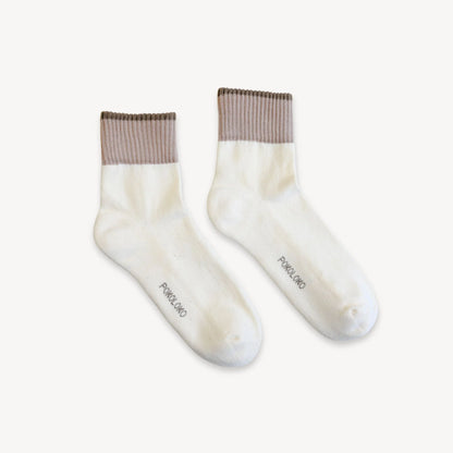 Block Pima Socks