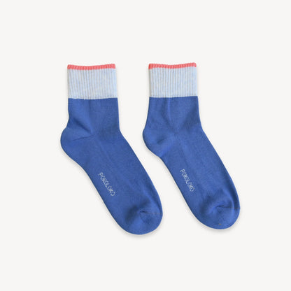 Block Pima Socks