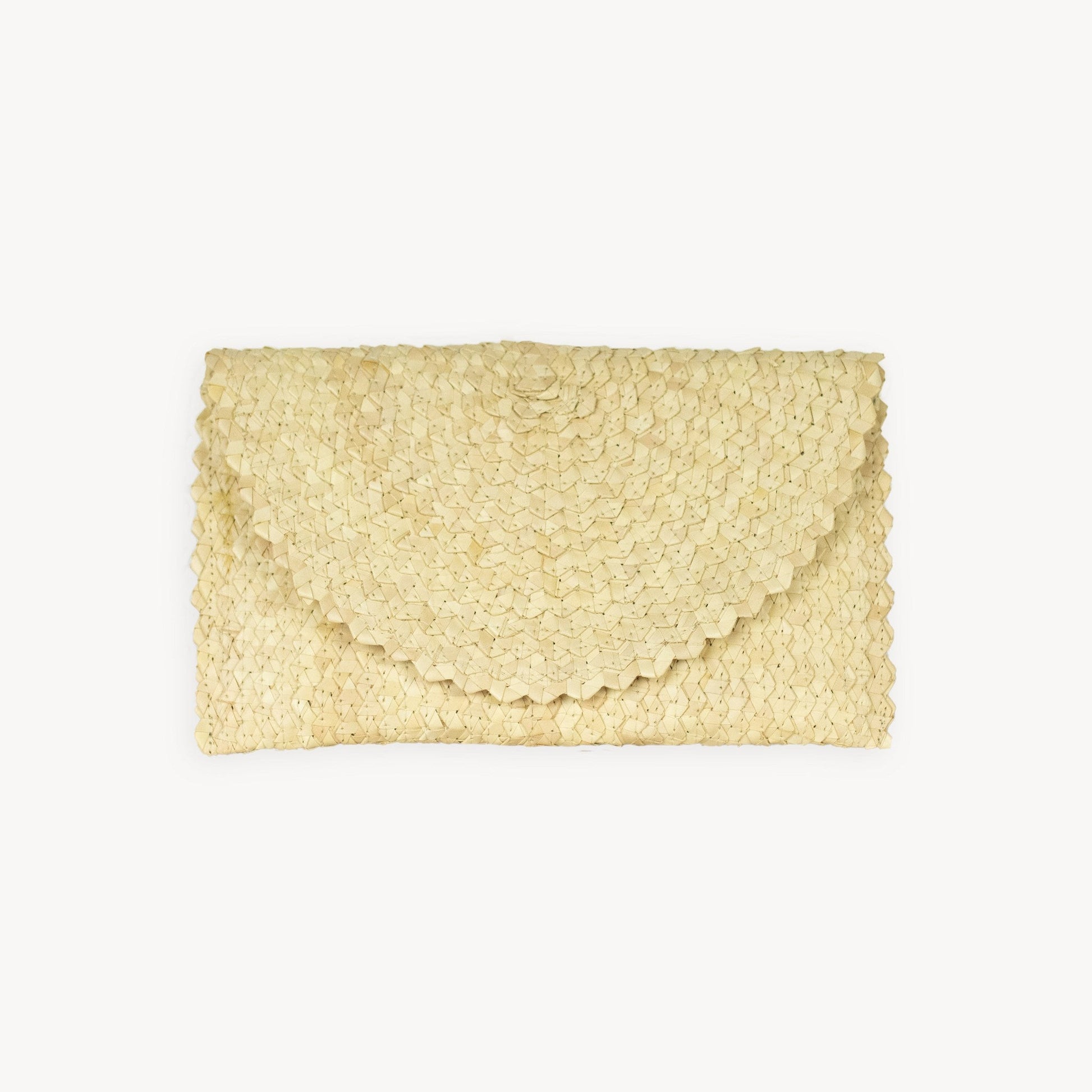 Palm Leaf Clutch