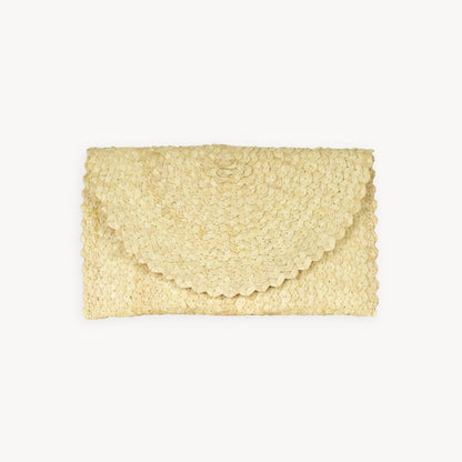 Palm Leaf Clutch