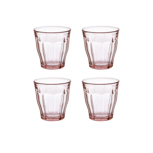 Picardie Tumbler Rose - Set of 4