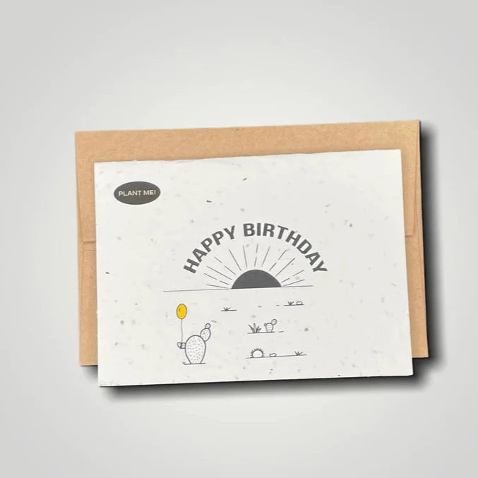 Plantable Greetings Cards - Birthday