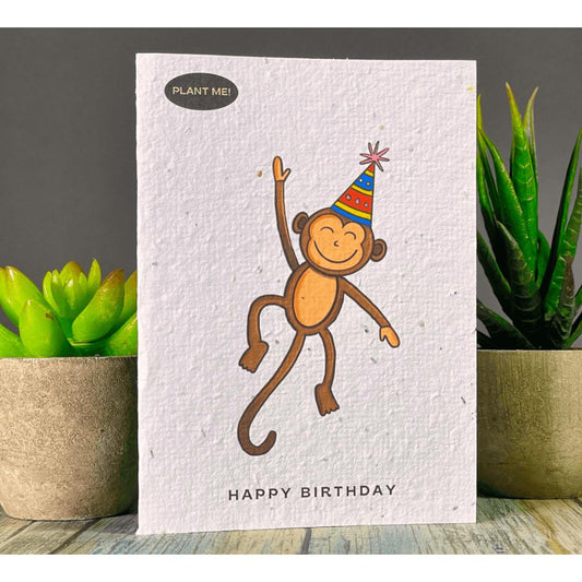 Plantable Greetings Cards - Birthday