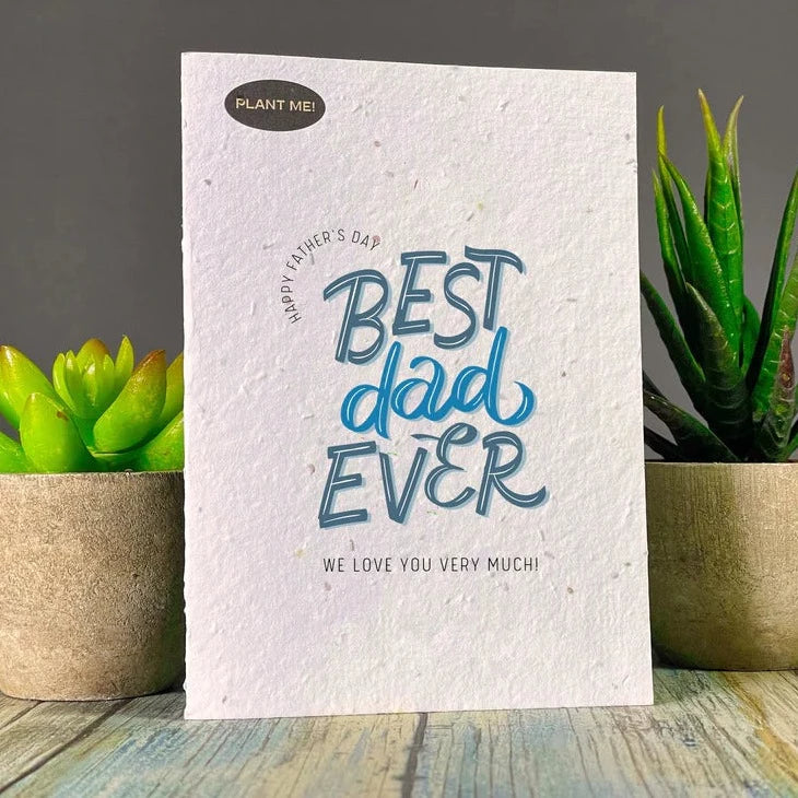 Plantable Greetings Cards - Dad