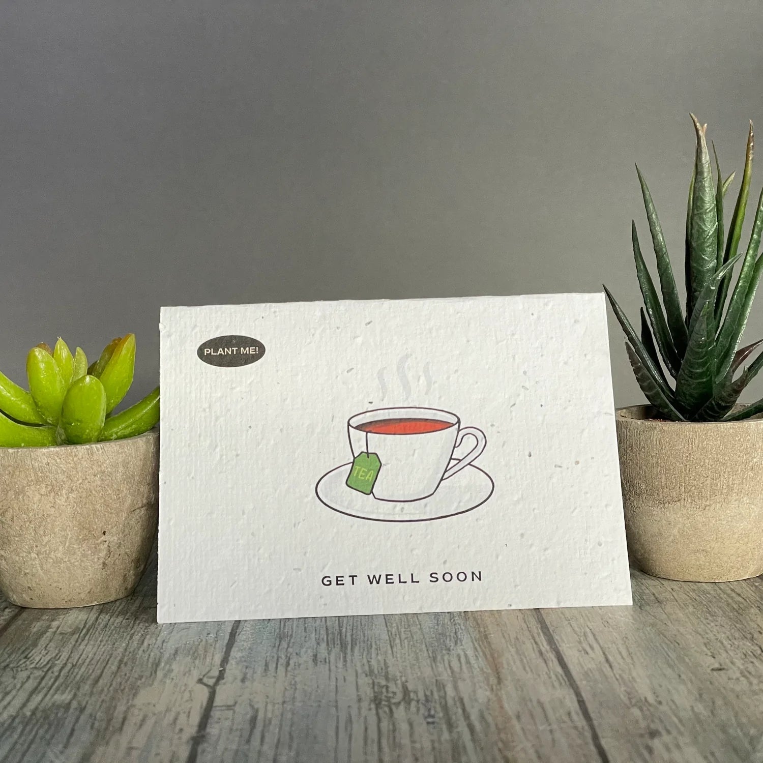 Plantable Greetings Cards - Get Well Soon