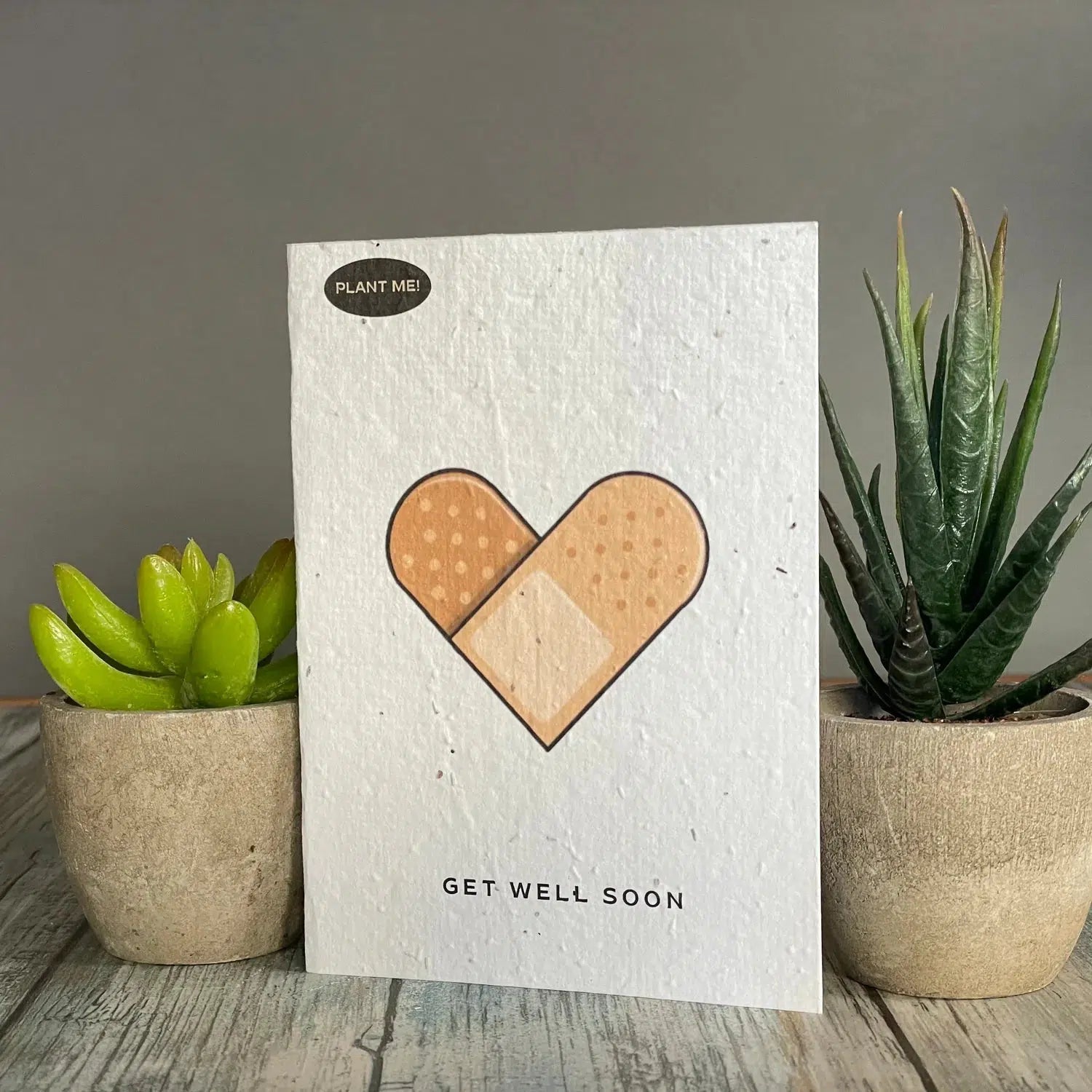 Plantable Greetings Cards - Get Well Soon