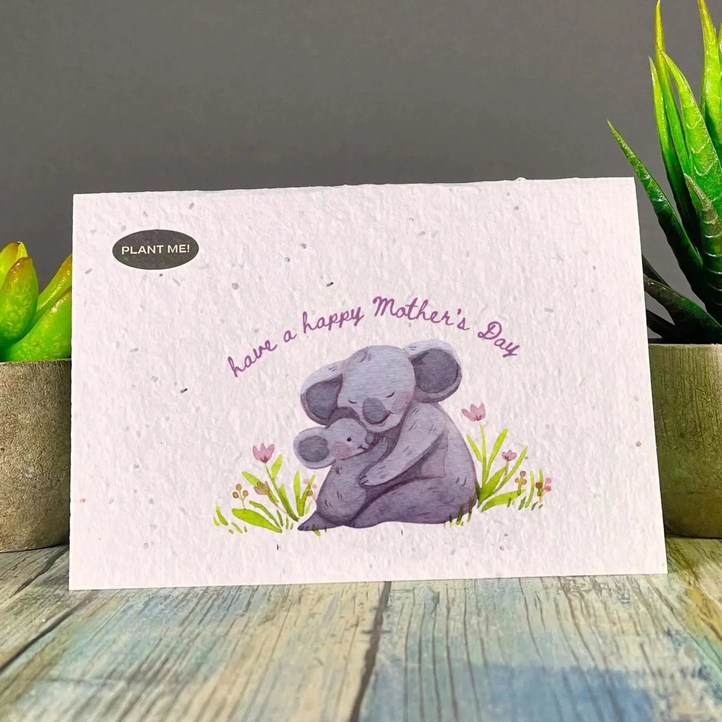 Plantable Greetings Cards - Mom