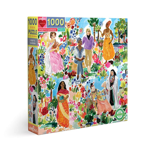 Poet's Garden 1000 Piece Square Puzzle by eeBoo