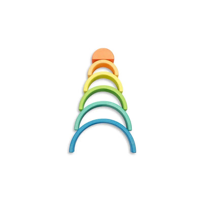 Rainbow Nesting Arch Blue (6pc) by OCAMORA