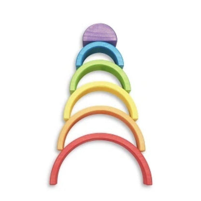 Rainbow Nesting Arch Red (6pc) by OCAMORA