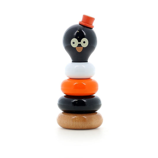 Rene the Penguin Stacking Toy