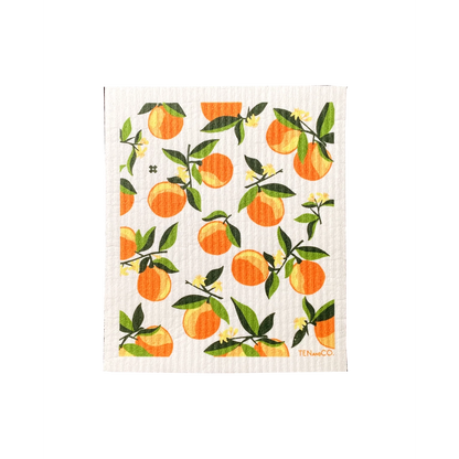 Reusable Swedish Sponge Cloth - Fruits & Veggies - by Ten & Co