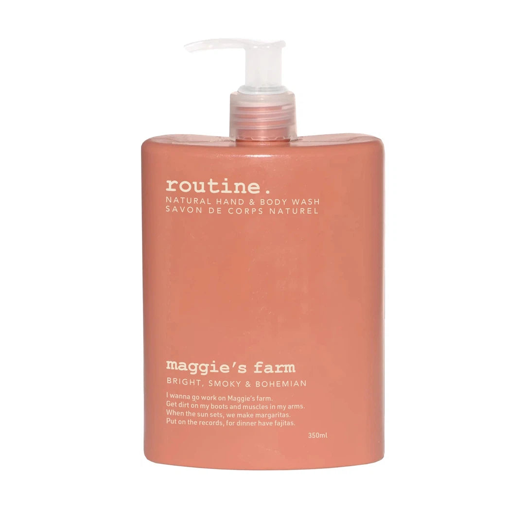 Routine Natural Hand & Body Wash - Maggie's Farm