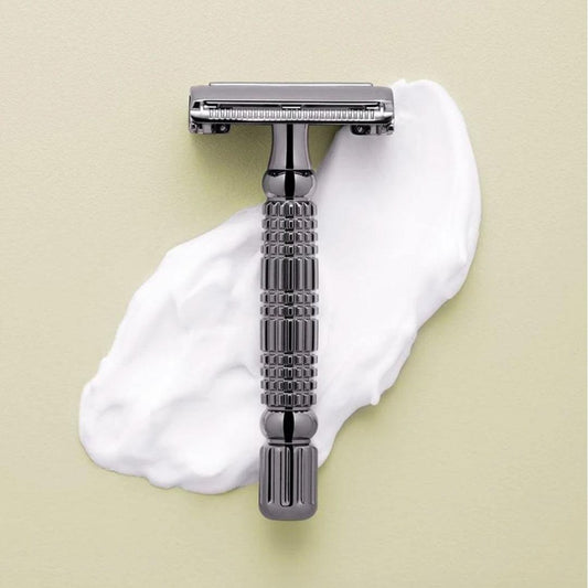 Safety Razor R1 butterfly Gunmetal by Rockwell