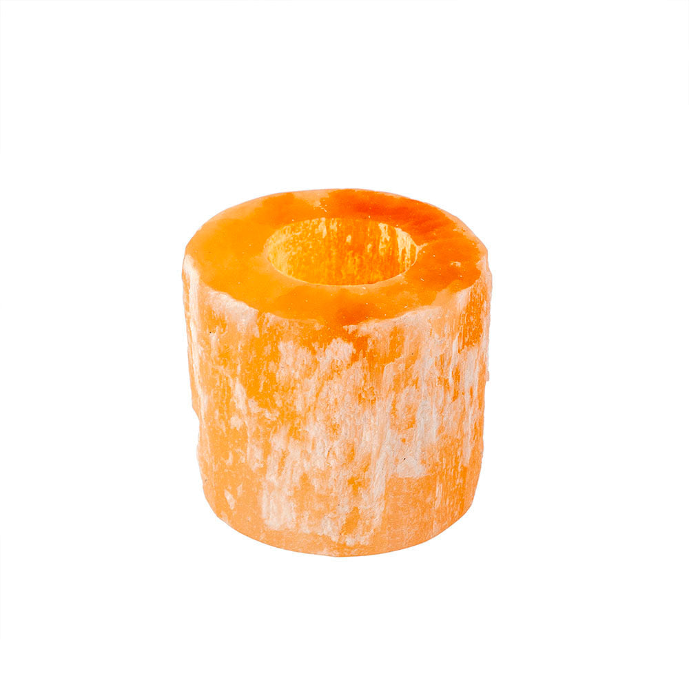 Selenite Candleholder, Large - Nectar