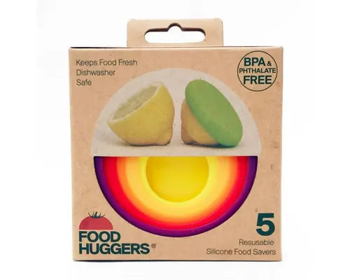 Silicone Food Huggers - Set of 5