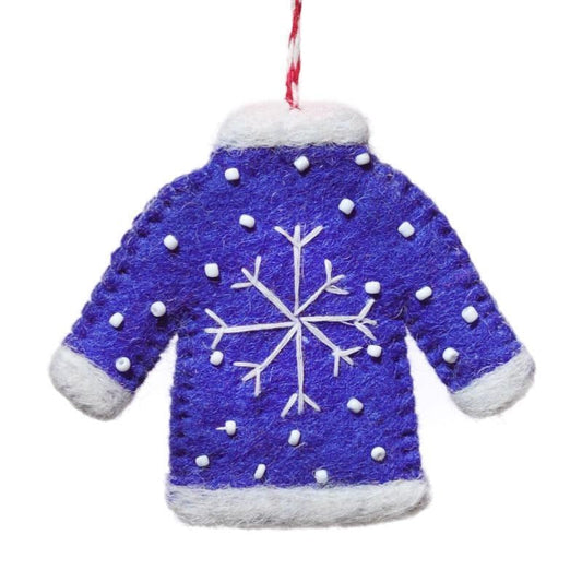 Snowflake Sweater Ornament