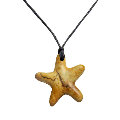 Soapstone Jewelry Carving Kit - Sea Star Pendant