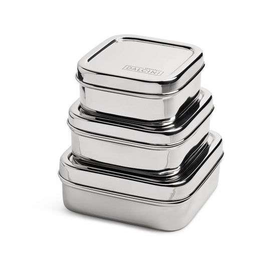 Stainless Steel 3 Nesting Square Trio