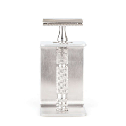 Stainless Steel Safety Razor Stand - by Fendrihan