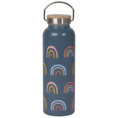 Stainless Steel Water Bottle - Rainbows