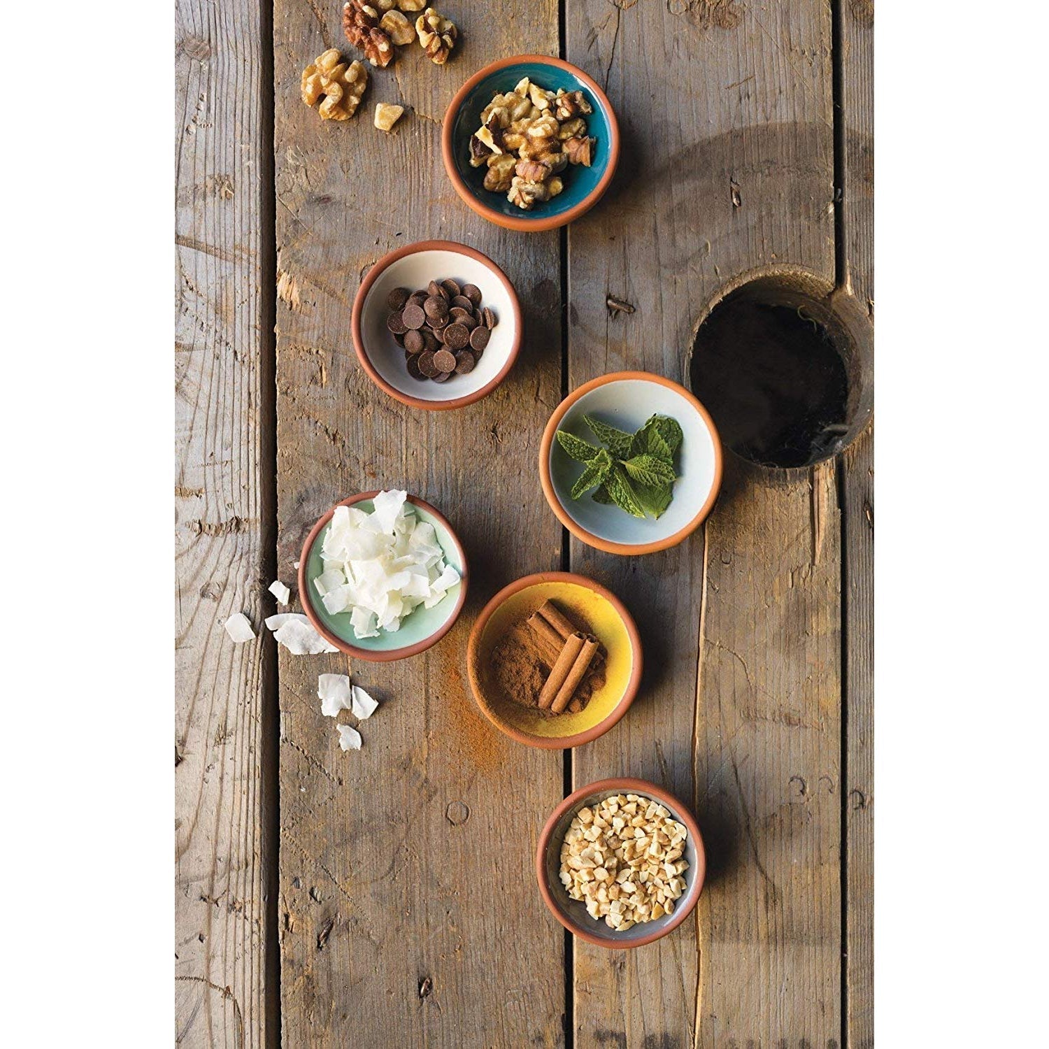 Terracotta Mini Pinch Bowls - Set of 6 Kitchen Now Designs Prettycleanshop