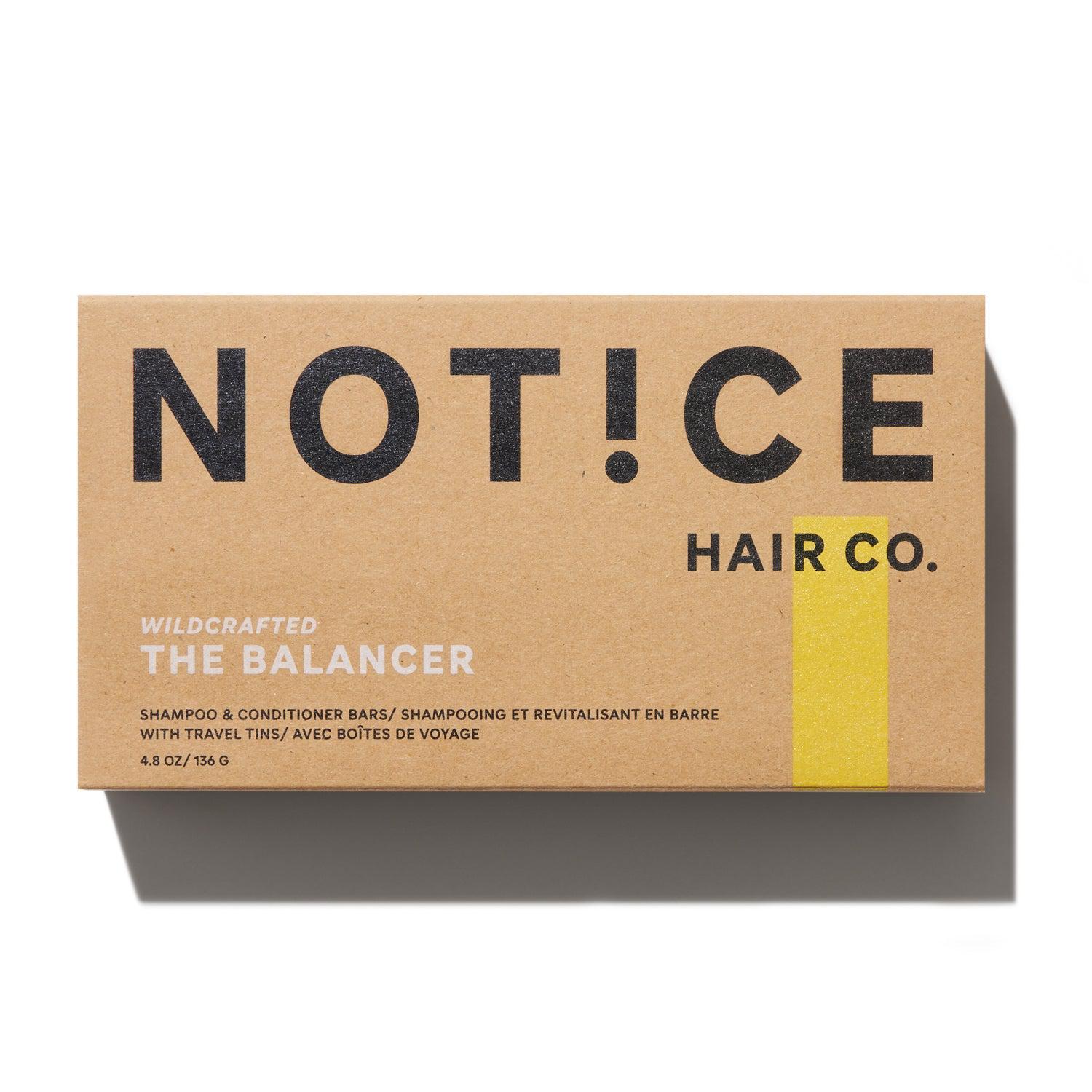 The Balancer Smoothing Shampoo + Conditioner Bars Travel Pack - by Unwrapped Life