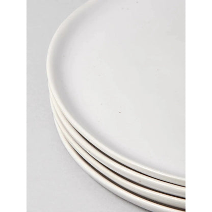 The Dinner Plates (4-Pack) - Speckled White by FABLE