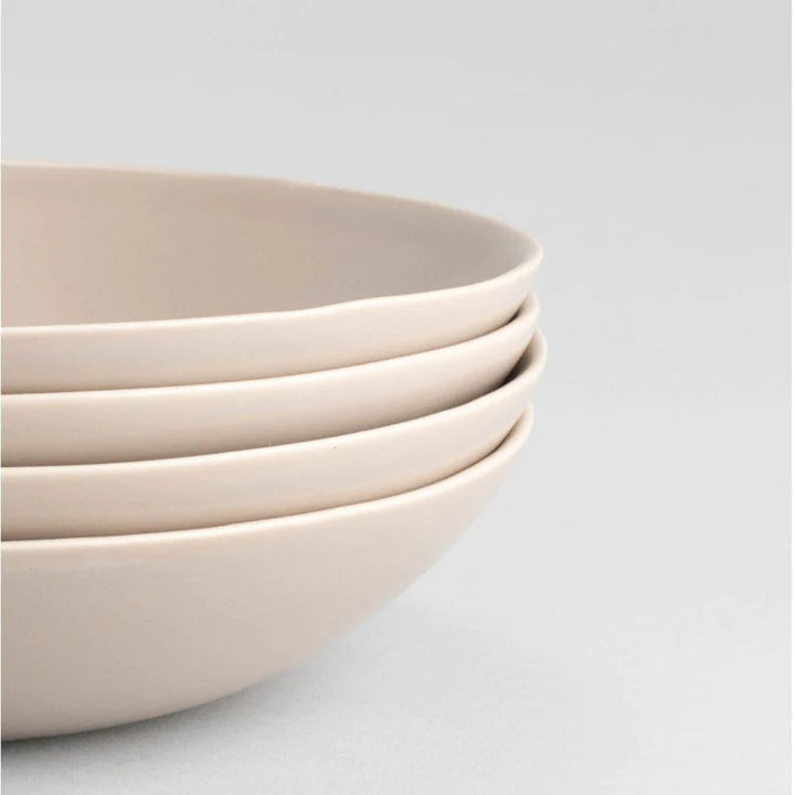 The Pasta Bowls (4-Pack) - Desert Taupe by FABLE