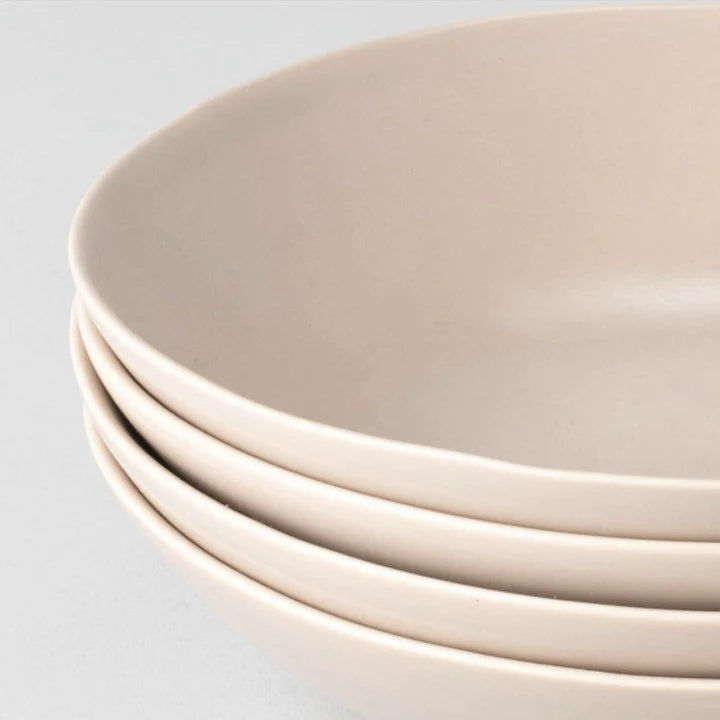 The Pasta Bowls (4-Pack) - Desert Taupe by FABLE