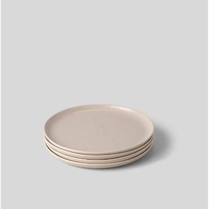 The Salad Plates (4-Pack) - Desert Taupe by FABLE