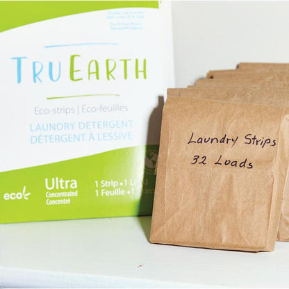 Tru Earth Laundry Detergent Strips - BULK - Fragrance Free