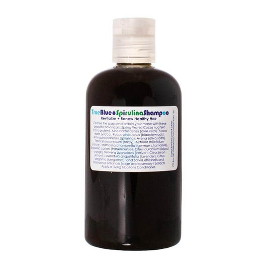 True Blue Spirulina Shampoo by Living Libations