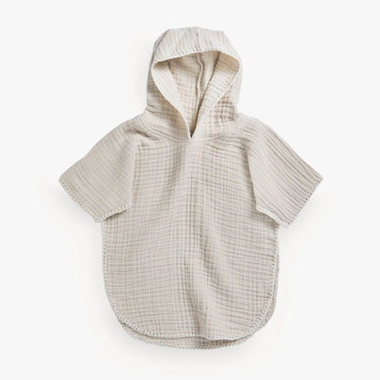 Turkish Cotton Muslin Crinkle Baby Poncho