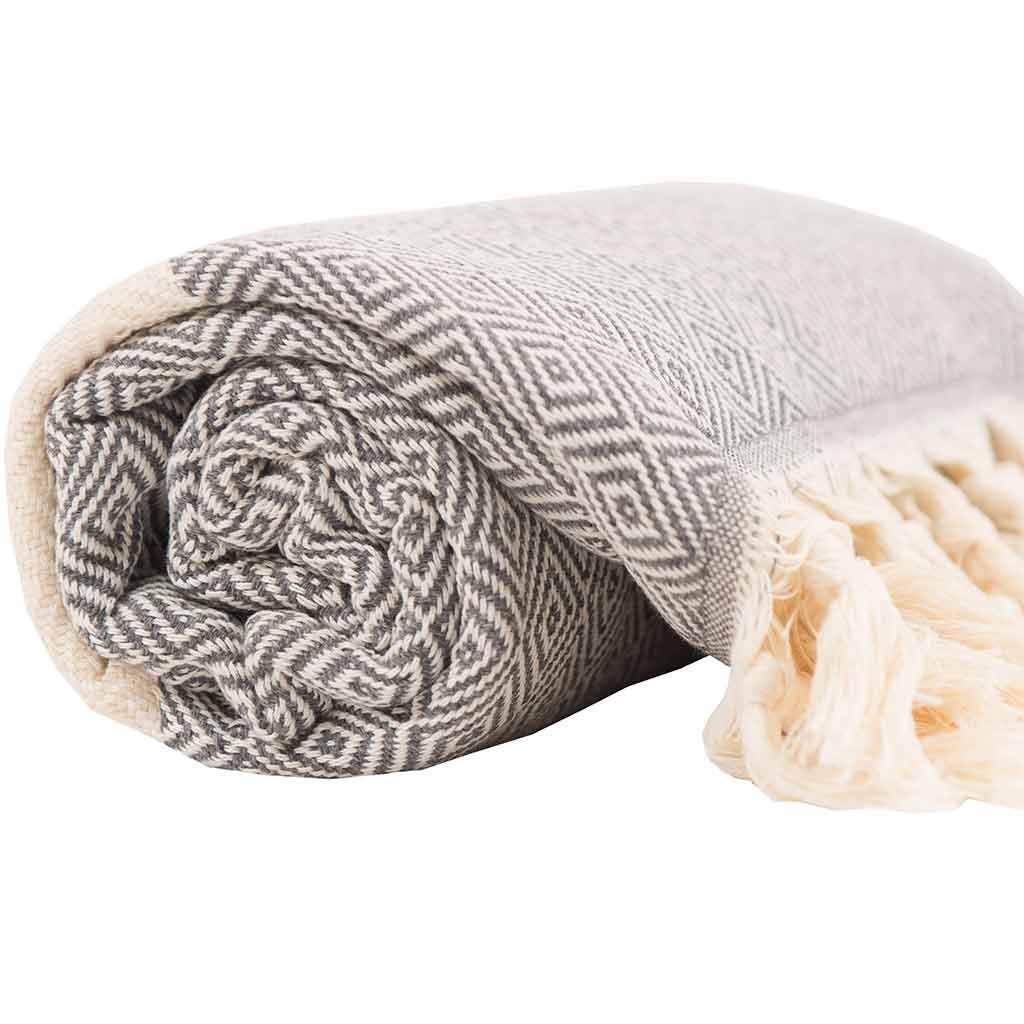 Turkish Cotton Towel Large - Diamond