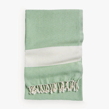 Turkish Cotton Towel Large - Diamond