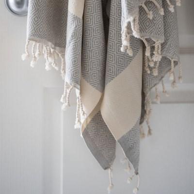 Turkish Cotton Towel Large - Diamond