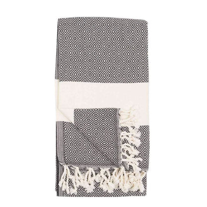 Turkish Cotton Towel Large - Diamond