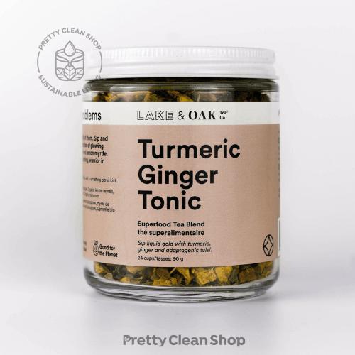 Turmeric Ginger Tonic by Lake & Oak Tea Co.
